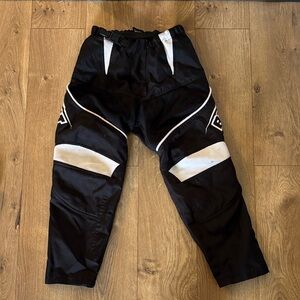 Built Black and White Motorcycle Performance Pants